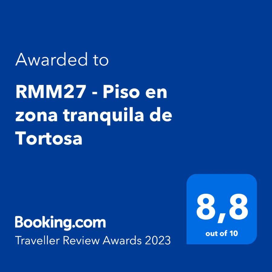 Rmm27 - Piso En Zona Tranquila De Tortosa Lejlighed Eksteriør billede
